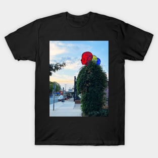 Stained Glass Silhouettes in Charlotte T-Shirt